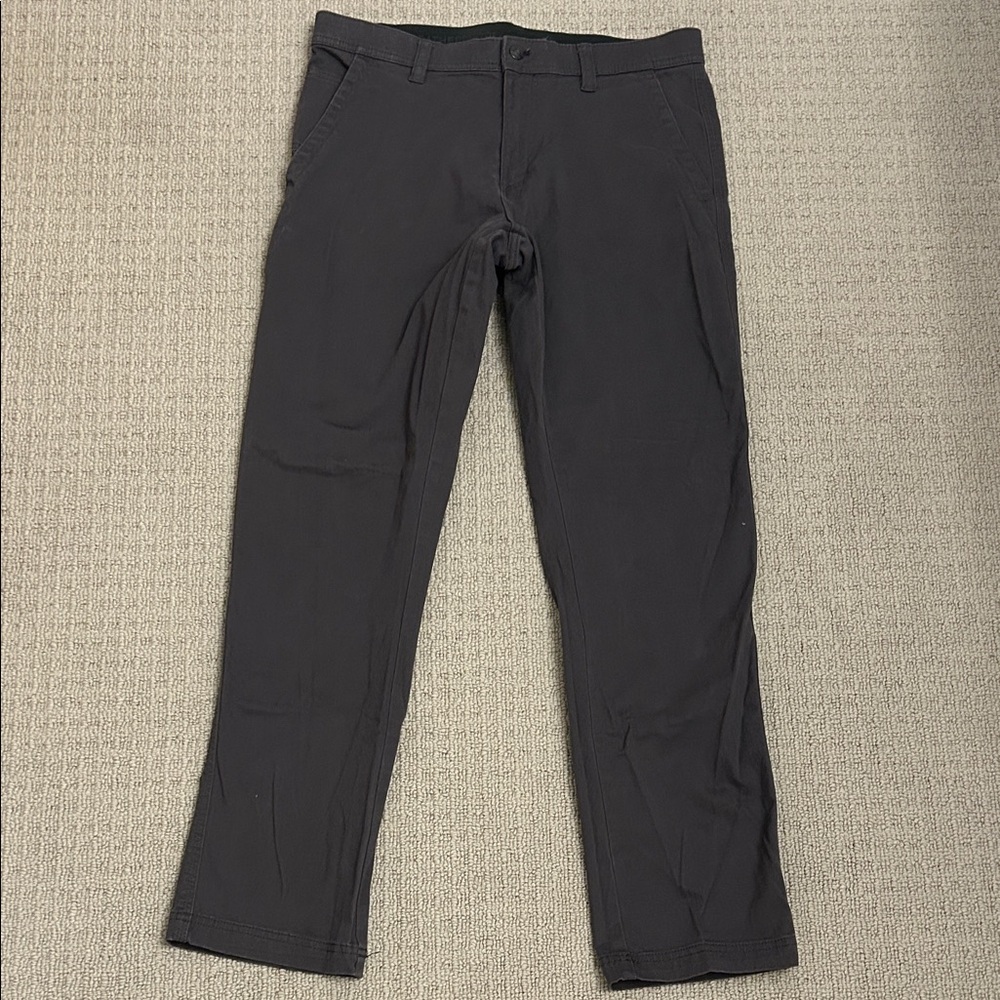 Weatherproof Men's Dark Gray Chinos